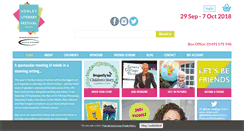 Desktop Screenshot of henleyliteraryfestival.co.uk